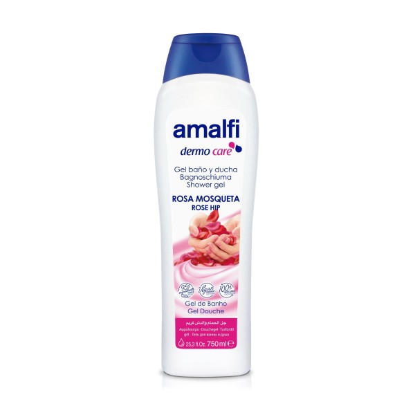 AMALFI BAGNOSCHIUMA ROSA MOSQETA 750 ML