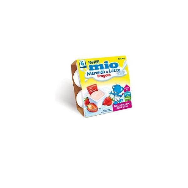 MIO MERENDA FRAGOLA 4 X 100 GR