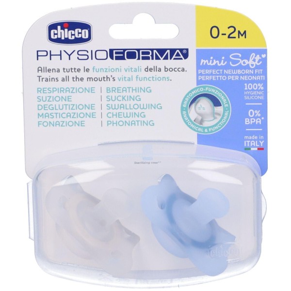 CH GOMM MINI AZZURRO 0-2 2PZ