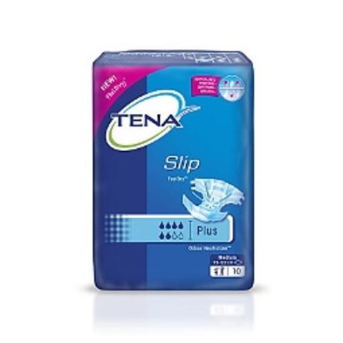 TENA SLIP PLUS PANNOLINI A MUTANDINA TAGLIA M 10 PEZZI