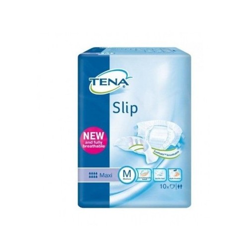 TENA SLIP MAXI PANNOLINI MISURA M 10 PEZZI