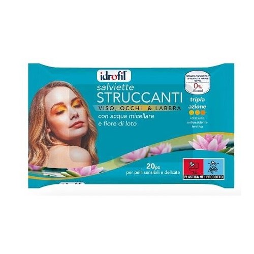 SALVIETTINE STRUCCANTI ACQUA 20 PZ
