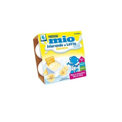 MIO MERENDA BANANA 4 X 100 GR