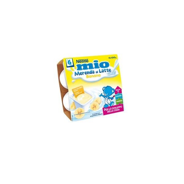 MIO MERENDA BANANA 4 X 100 GR