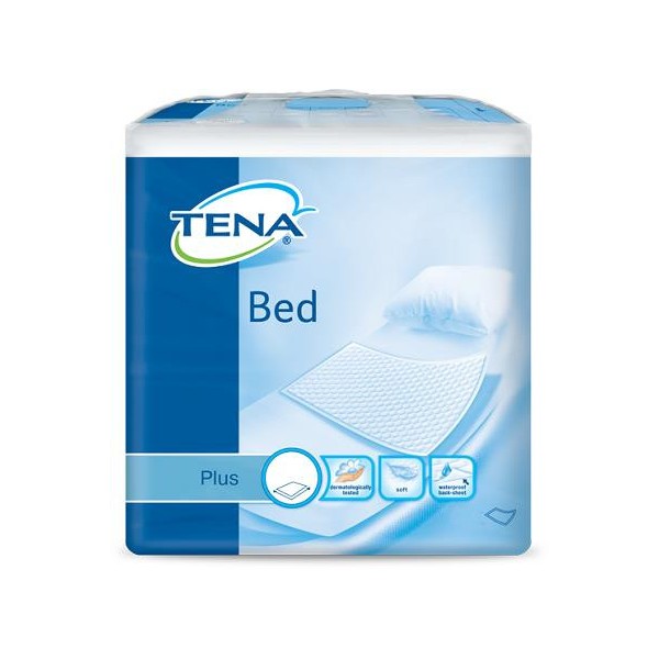 TENA BED PLUS TRAV 60X60CM 40P