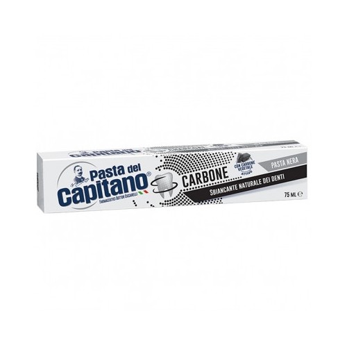 PASTA DEL CAPITANO DENTIFRICIO SBIANCANTE CARBONE VEGETALE 100 ML