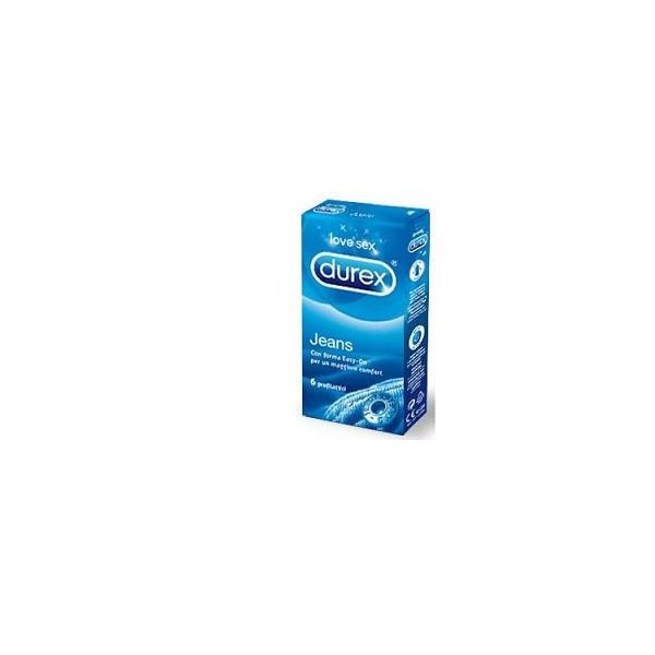 DUREX PROFILATTICO JEANS EASYON 6 PEZZI