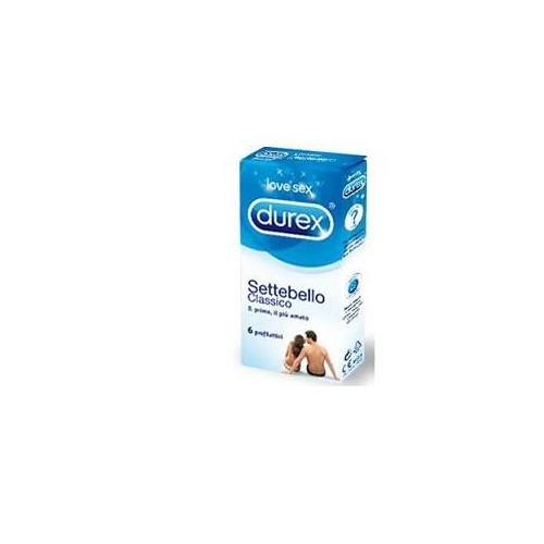 DUREX PROFILATTICO SETTEBELLO CLASSICO 6 PEZZI
