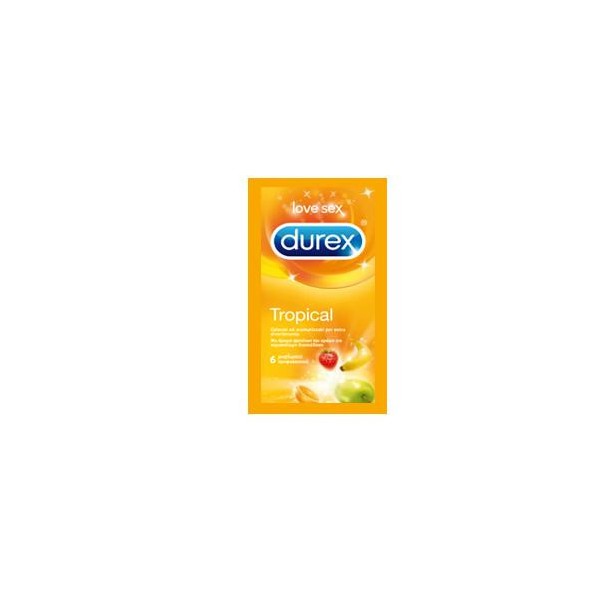 DUREX TROPICAL EASY ON 6 PEZZI