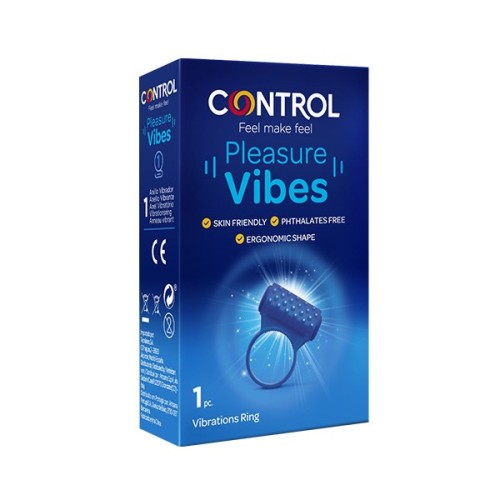 CONTROL PLEASURE VIBES ANELLO VIBRANTE