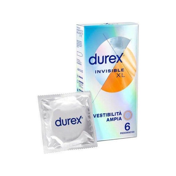 DUREX INVISIBLE XL 6PZ