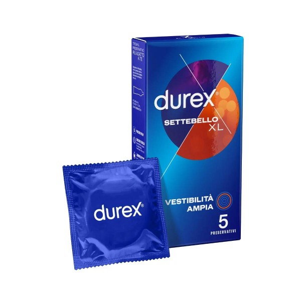 DUREX SETTEBELLO XL 5PZ