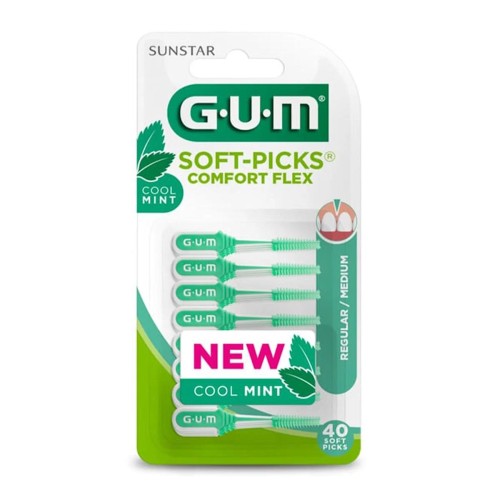 GUM SOFT PICK MINT S SCOV 40PZ