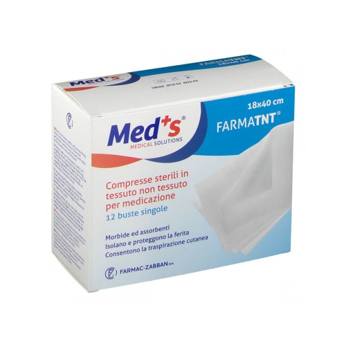 GARZA TNT MEDS STERILI 18X40 CM 12 PZ