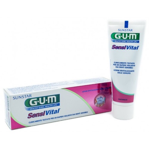GUM SENSIVITAL+ DENTIFRICIO 75 ML