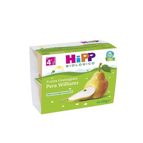 HIPP BIO FRU GRAT PERA 4X100G