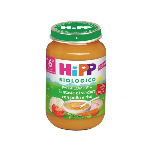 HIPP BIO FANT VERD POL/RIS190G