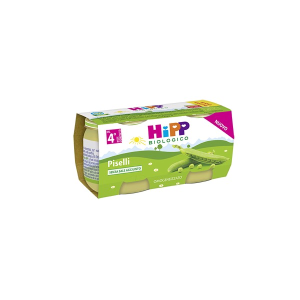 HIPP BIO OMOG PISELLI 2X80G