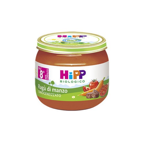 HIPP SUGHETTO BIO RAGU' DI MANZO 2X80