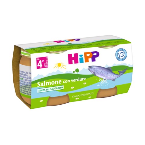 HIPP OMOG SALMONE/VERD2X80