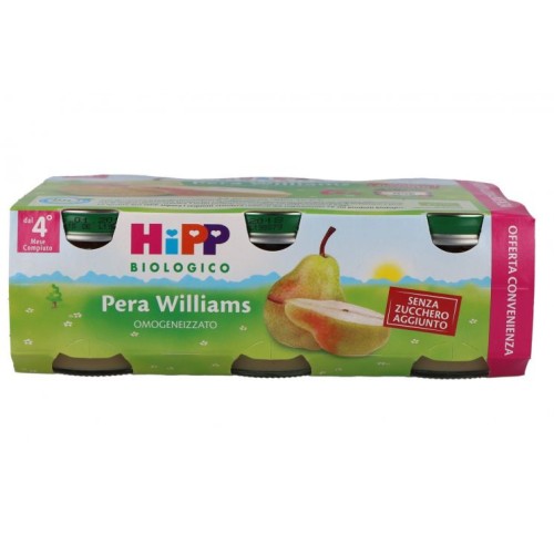 HIPP BIO OMOG PERA WILL 6X80G