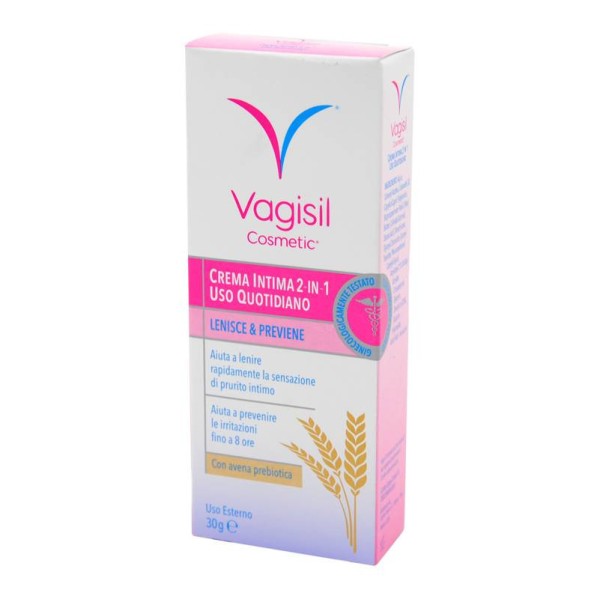 VAGISIL CREMA INTIMA 2 IN 1 USO QUOTIDIANO 30 GR