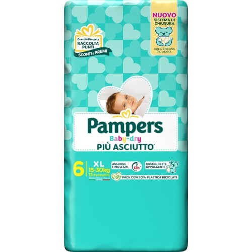 PAMPERS BABYDRY DOWNCOUNT XL13 PZ