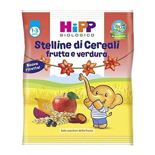 HIPP BIO STELLINE FRUT/VERD30G
