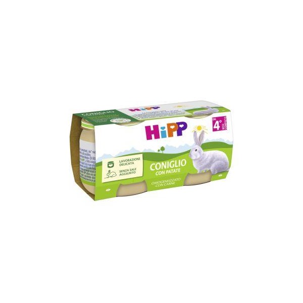 HIPP OMOG CONIGLIO VERD 2X80G