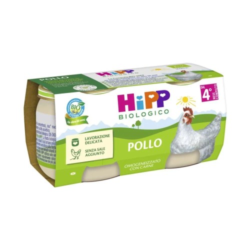 HIPP BIO OMOG POLLO 2X80G