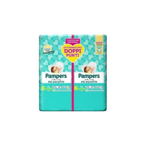 PAMPERS BD DUO DOWNCOUNT XL26P