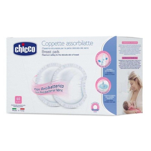 CHICCO COPPETTE ASSORBILATTE 60 DISCHETTI
