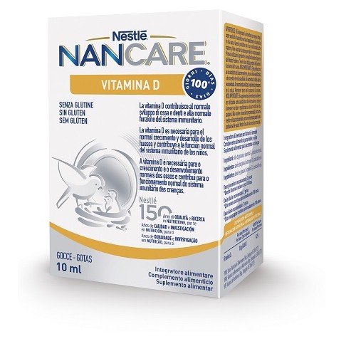 NANCARE VITAMINA D GOCCE 10ML