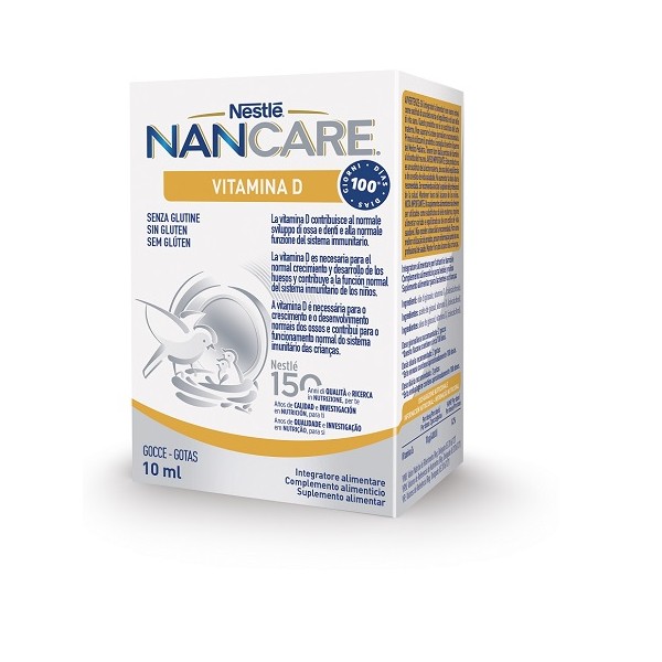 NANCARE VITAMINA D GOCCE 10ML