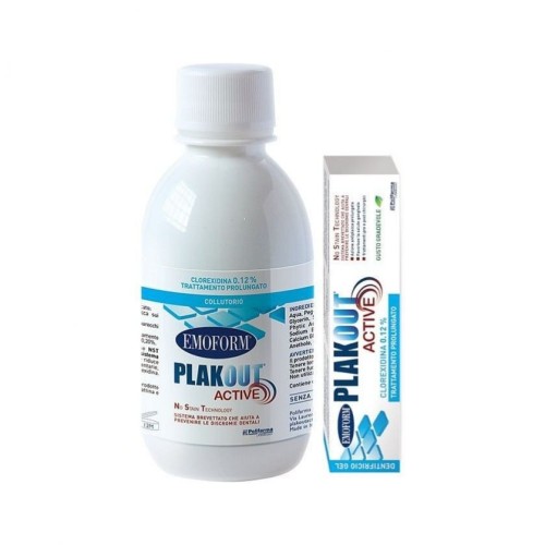 EMOFORM PLAKOUT ACTIVE 0,2 200 ML + DENTIFRICIO 75 ML
