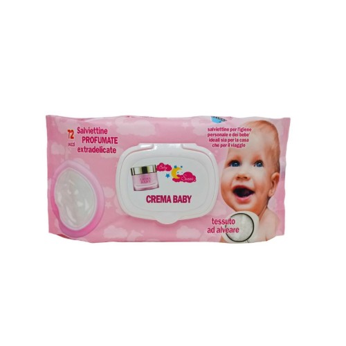 SALVIETTINE DETERGENTI CREMA 72PZ