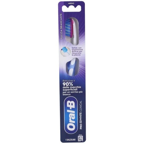 ORALB PRO-3DWHITE CLIN SBIANC