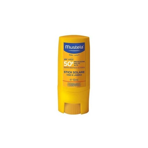 MUSTELA STICK SOLARE PROTEZIONE MOLTO ALTA SPF50+ 10 ML