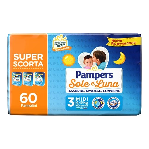 PAMPERS SL TRIO MI 60PZ