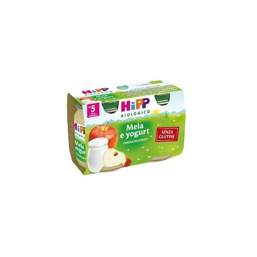 HIPP BIOLOGICO MELA E YOGURT 2 X 125 GR