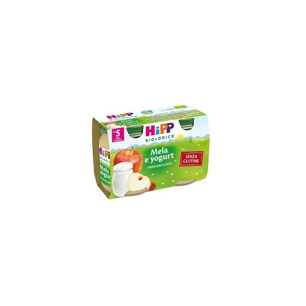 HIPP BIOLOGICO MELA E YOGURT 2 X 125 GR