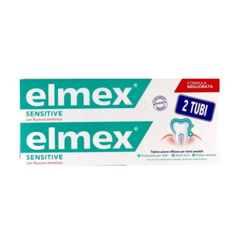 ELMEX SENSITIVE DENTIFRICIO DENTI SENSIBILI BIPACK 2 X 75 ML