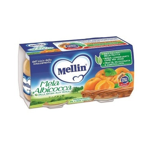 MELLIN OMOG MELA ALB 2X100G