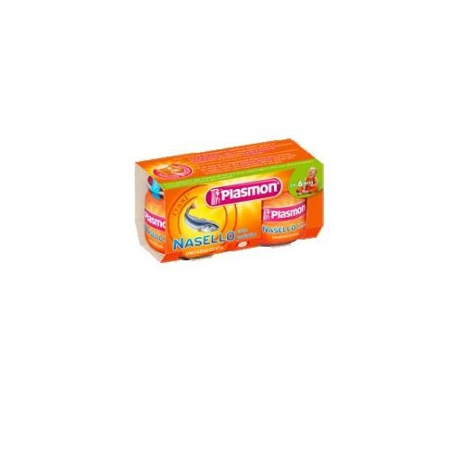 PLASMON OMOGENEIZZATO NASELLO E PATATE 2 X 80 GR
