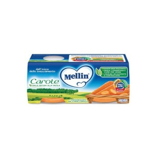 MELLIN OMOG CAROTE 2X80G