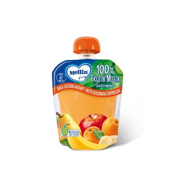 MELLIN POUCH FRUTTA MISTA 90G