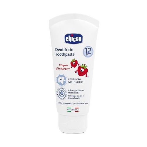 CHICCO DENTIFRICIO FRAGOLA 50ML 12 MESI +