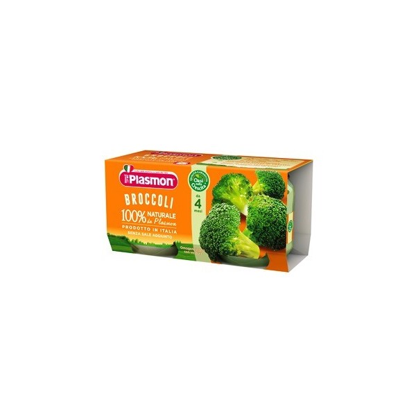 PLASMON OMOG BROCCOLI 2X80G