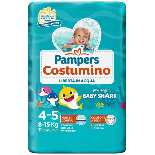PAMPERS COSTUMINO CP 11 TG 4 11 PZ