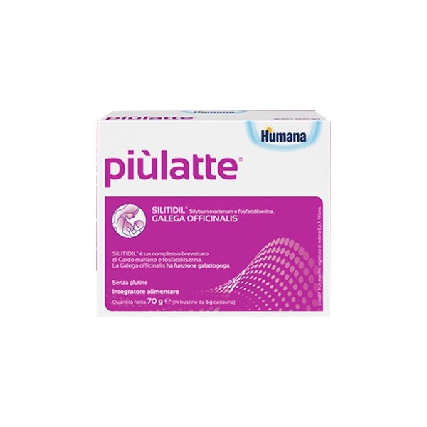 PIULATTE HUMANA INTEGRATORE ALLATTAMENTO 14 BUSTE
